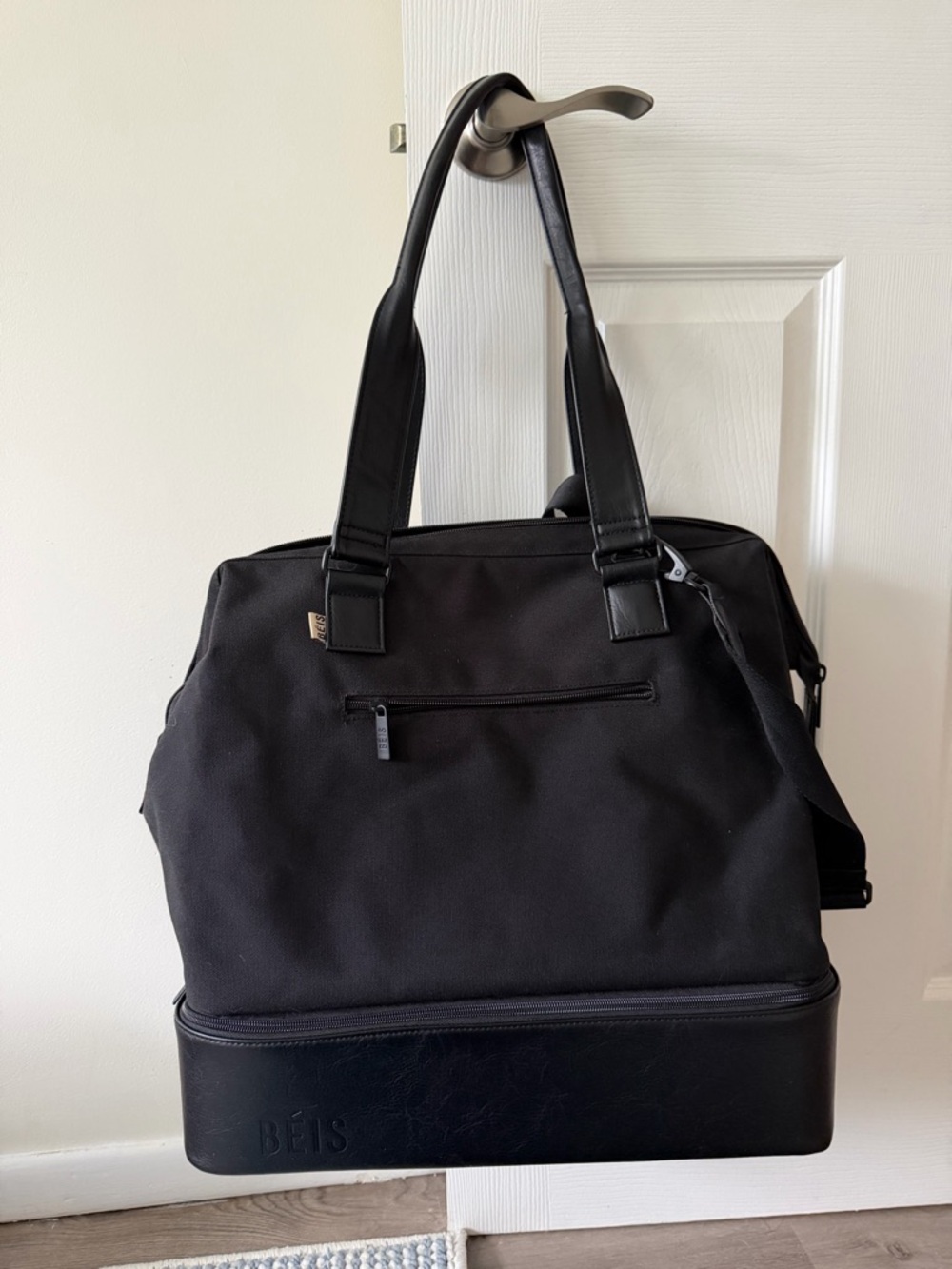 BEIS Mini Weekender in Black